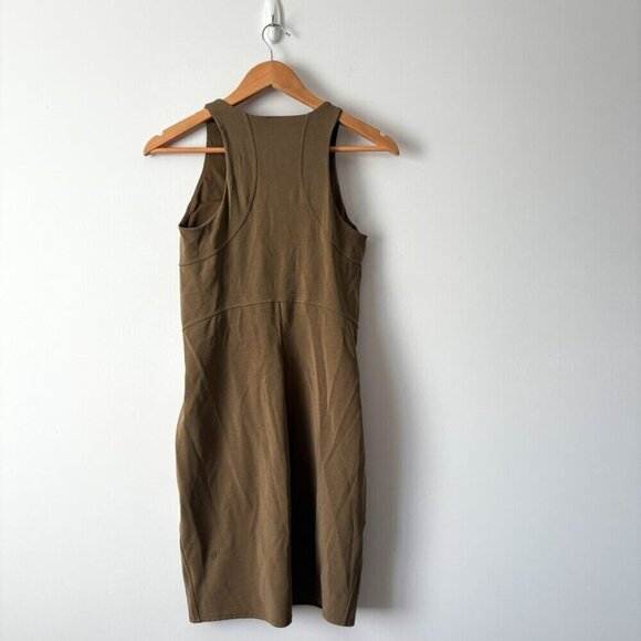 Lululemon Slim-Fit Above-Knee Dress Artifact Tan Size 6 - Picture 7 of 8